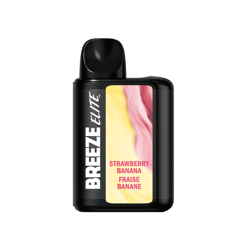 Breeze Elite S50 4000 Puffs | Strawberry Banana| 20mg Canada Permier Store Breeze Elite S50 4000 Puffs | Strawberry Banana| 20mg Canada Permier Store