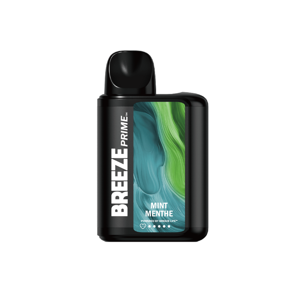 Breeze Prime S50 6000 Puffs | Mint | 20mg Canada Permier Store Breeze Prime S50 6000 Puffs | Mint | 20mg Canada Permier Store