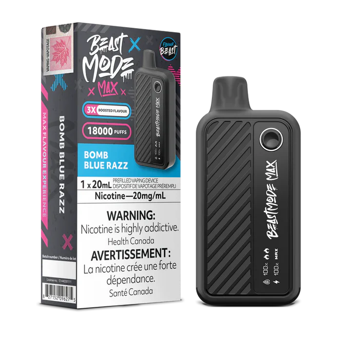 Flavour Beast Beast Mode Max 18K Disposable - Bomb Blue Razz