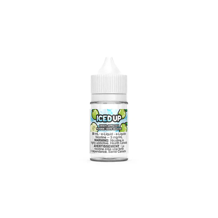 Iced up freebase - Green apple ice 30ml