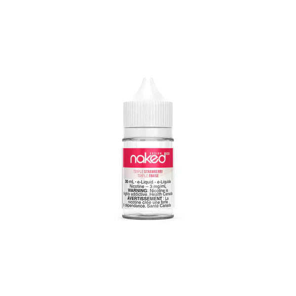 Triple strawberry-Naked 100 30ml freebase
