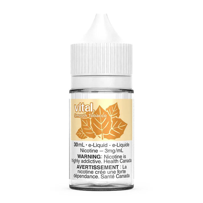 SMOOTH TOBACCO - VITAL 30ML FREEBASE