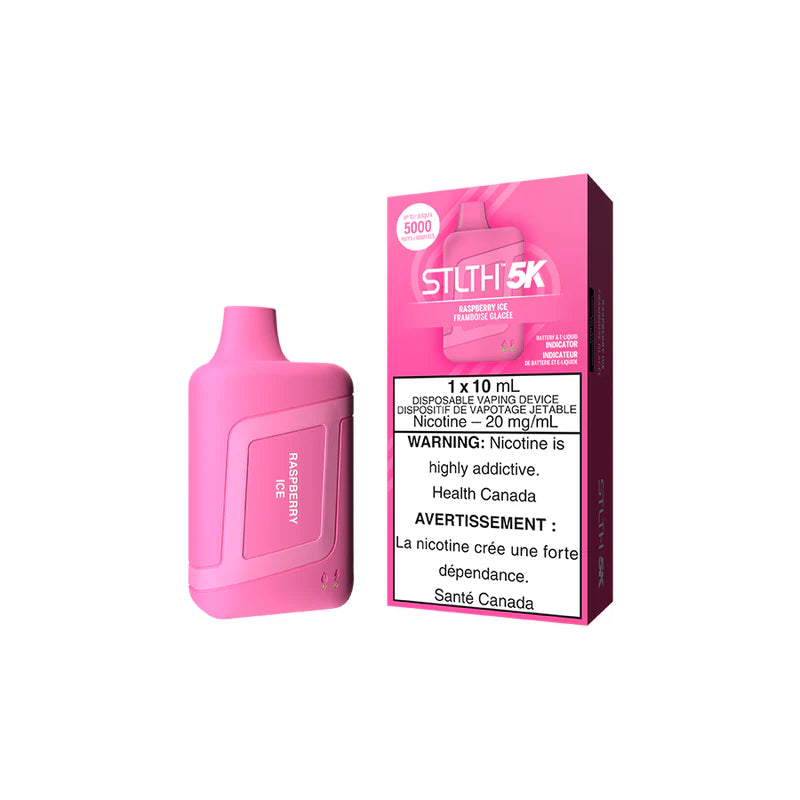 STLTH 5K DISPOSABLE - RASPBERRY ICE