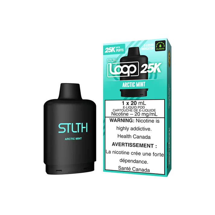 STLTH LOOP 25K POD PACK (Without Battery)- Arctic Mint