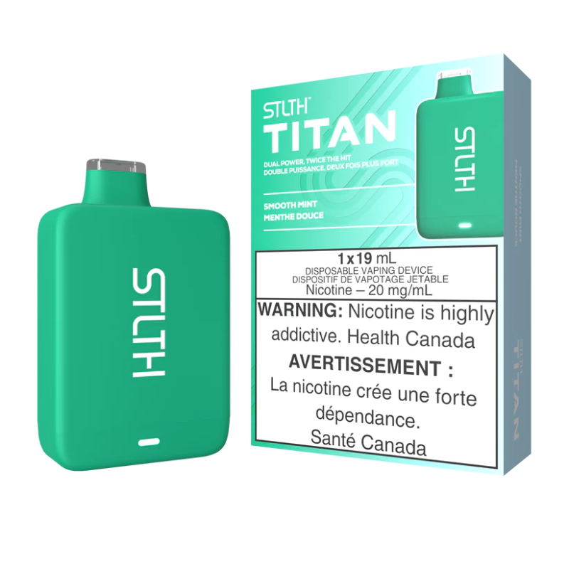 STLTH Titan 10K 10000 Puffs Smooth Mint 20mg