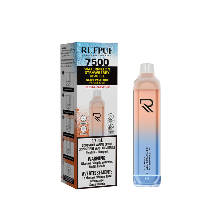 RUFPUF 7500 DISPOSABLE VAPE (By GCORE Ripper X)
