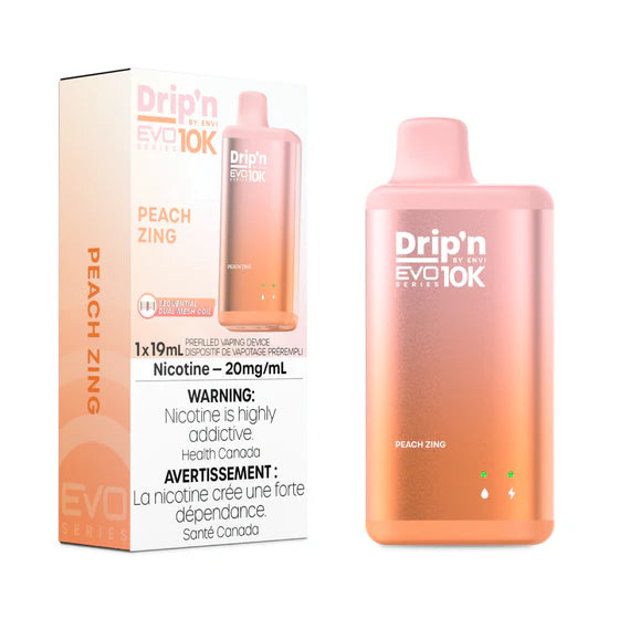 Drip’n by Envi evo 10k disposable Vape Flavours