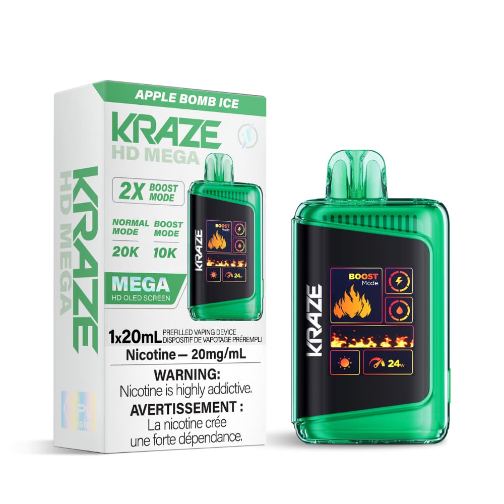 KRAZE HD MEGA 20K DISPOSABLE VAPE