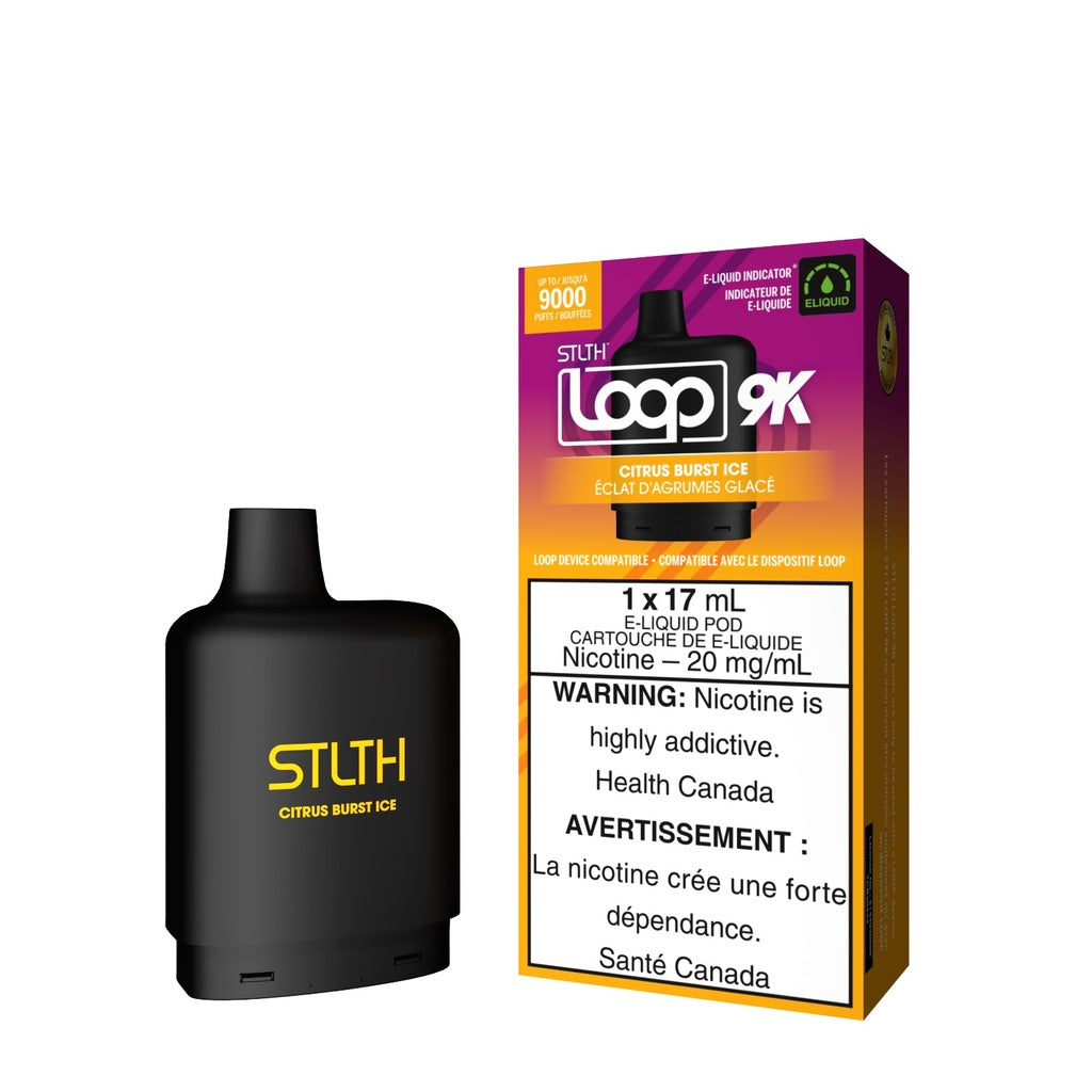 STLTH Loop 2 9K Pod Citrus Burst Ice