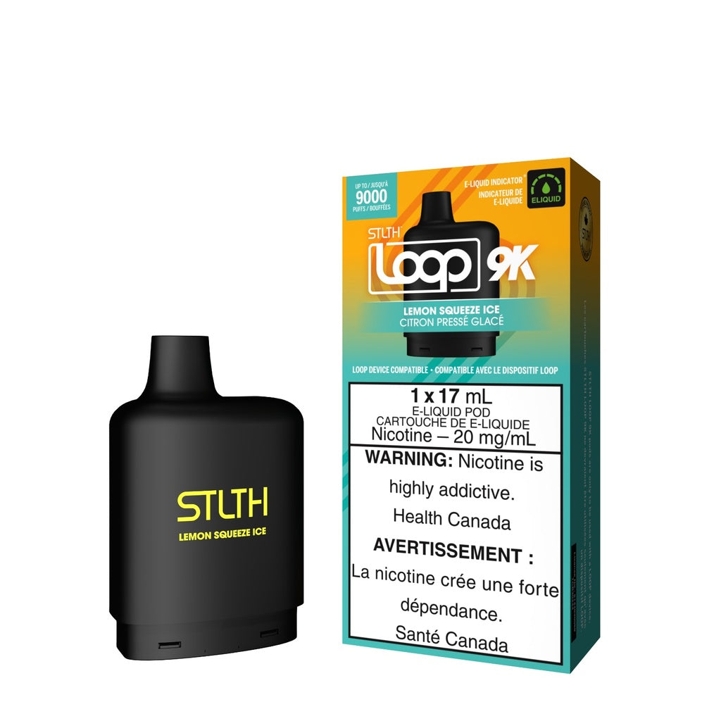 STLTH Loop 2 9K Pod Lemon Squeeze Ice