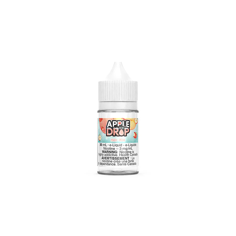 Peach By Apple Drop Ice 30 ml Freebase E-Liquid