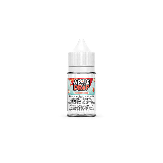 Strawberry By Apple Drop Ice 30 ml Freebase E-Liquid