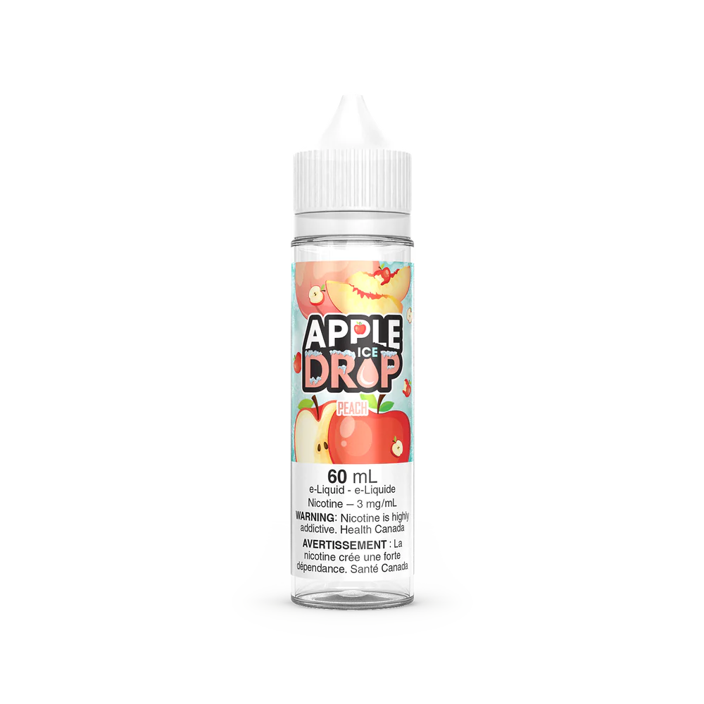 Peach By Apple Drop Ice 60 ml Freebase E-Liquid