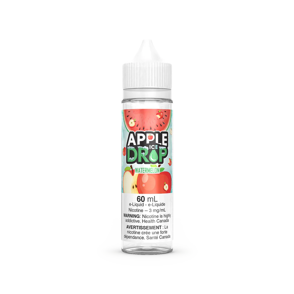 Watermelon By Apple Drop Ice 60 ml Freebase E-Liquid