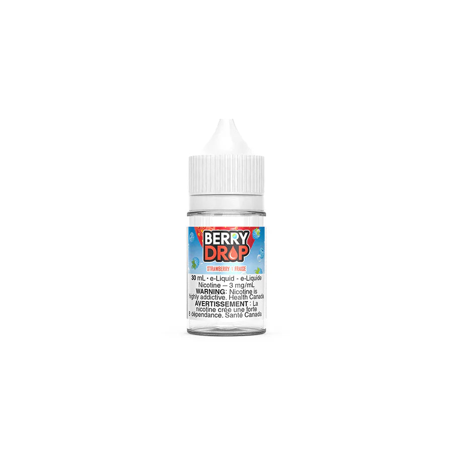 Strawberry By Berry Drop 30 ml Freebase E-Liquid