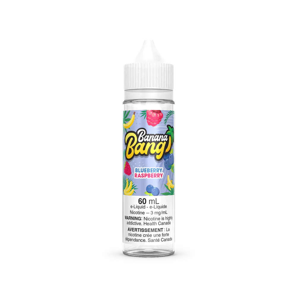 Blueberry Raspberry By Banana Bang 60 ml Freebase E-Liquid