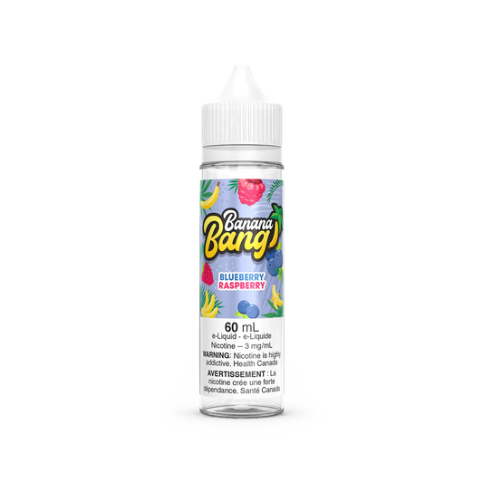 Blueberry Raspberry By Banana Bang 60 ml Freebase E-Liquid