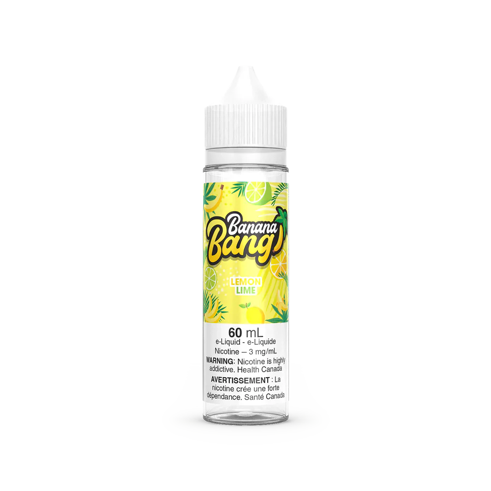 Lemon Lime By Banana Bang 60 ml Freebase E-Liquid