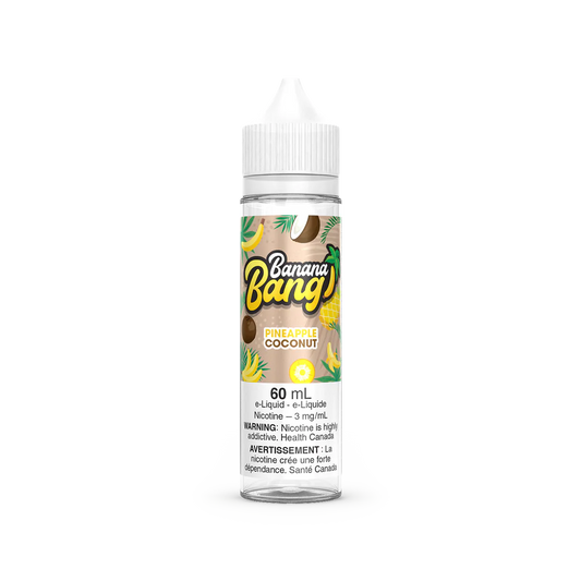 Pineapple Coconut By Banana Bang 60 ml Freebase E-Liquid