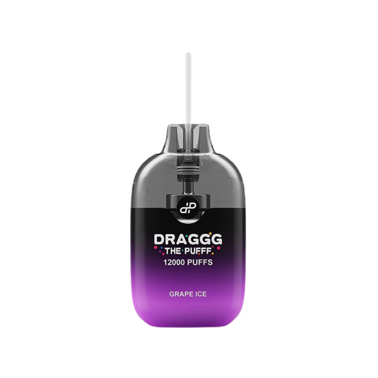 Draggg 12000 Puffs Grape Ice 20mg