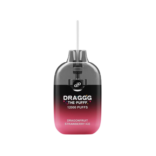 Draggg 12000 Puffs Dragonfruit Strawberry Ice 20mg