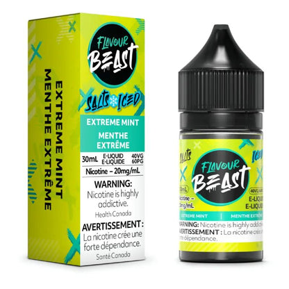 Flavour Beast Salt Juice 30ml Extreme Mint Iced 10mg20mg