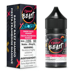 Flavour Beast Salt Juice 30ml Ragin' Razz Mango Iced 10mg 20mg