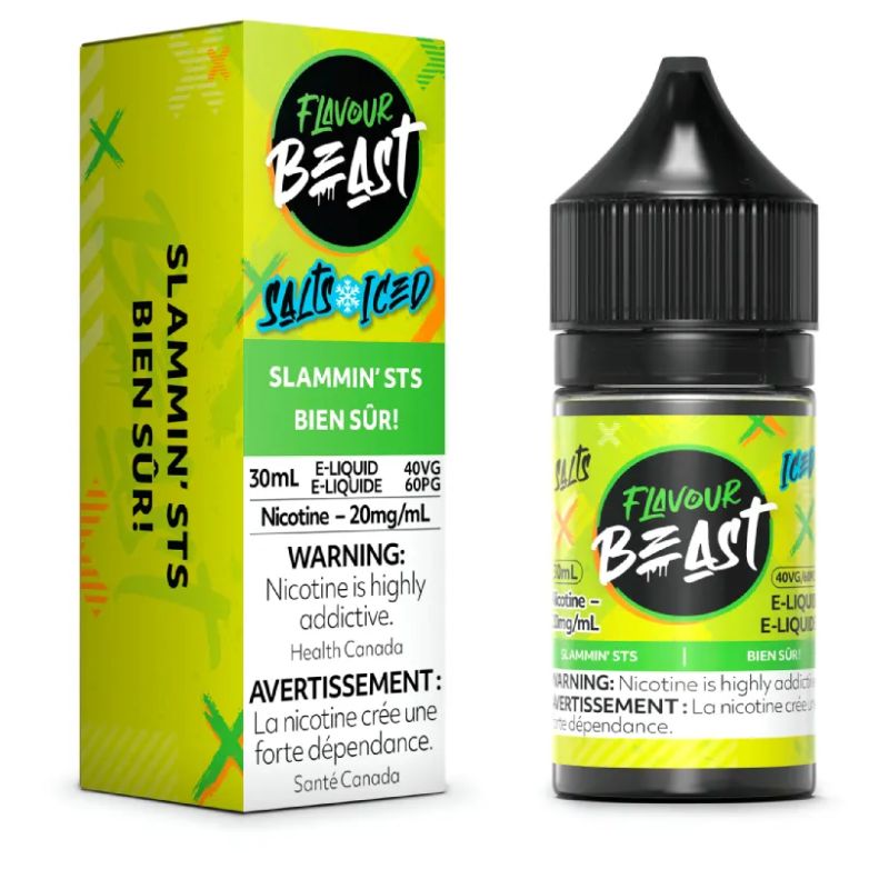 Flavour Beast Salt Juice 30ml Slammin' STS Iced 10mg 20mg