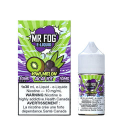 Mr Fog Salt Juice 30ml Kiwi Melon Acai 10mg 20mg