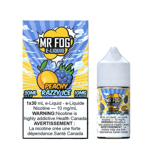 Mr Fog Salt Juice 30ml Peach Razzy Ice 10mg 20mg