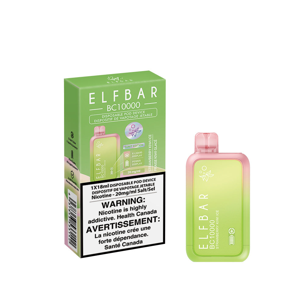 ELF Bar BC10K 10000 Puffs Strawberry Kiwi Ice 20mg
