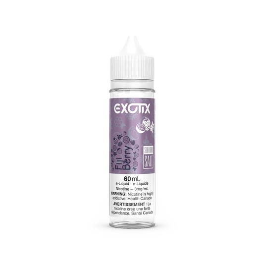 FIJI BERRY BY EXOTIX 0mg 3mg 6mg 12mg 18mg