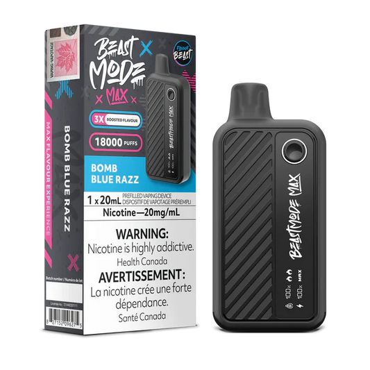 Flavour Beast Beast Mode Max 18K Disposable - Bomb Blue Razz