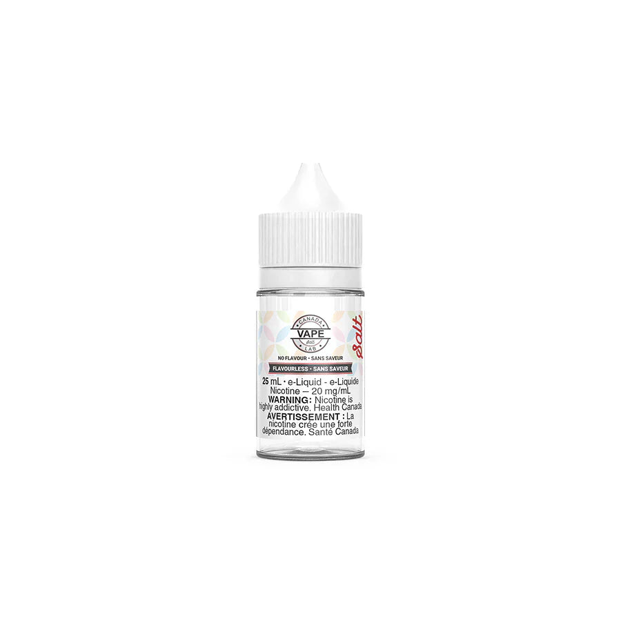 Flavourless By Canada Vape Lab 25 ml Salt E-Liquid