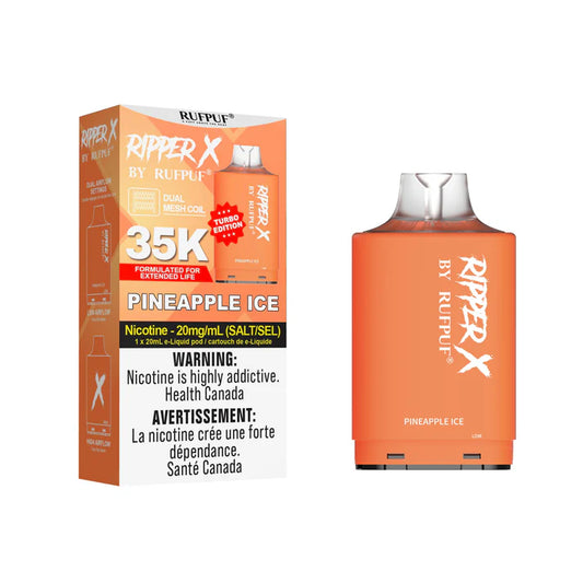 RIPPER X BY RUFPUF 35K POD (Without Battery) - Pineapple Ice