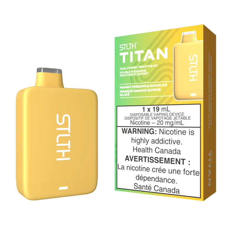 STLTH Titan 10K 10000 Puffs Mango Pineapple Guava Ice 20mg