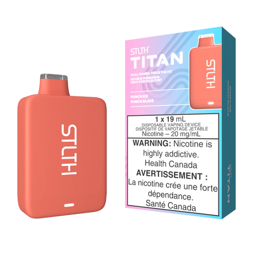 STLTH Titan 10K 10000 Puffs Punch Ice 20mg