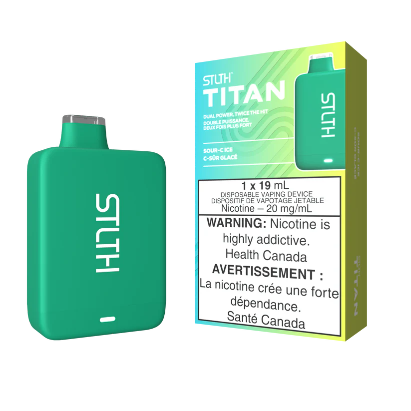 STLTH Titan 10K 10000 Puffs Sour -C Ice 20mg