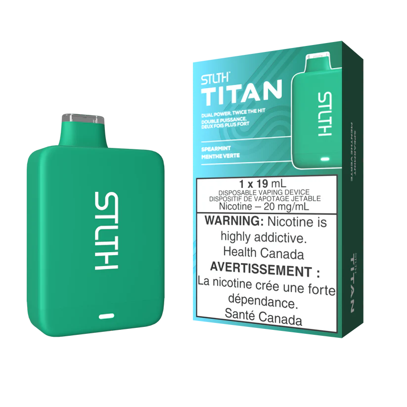 STLTH Titan 10K 10000 Puffs Spearmint 20mg