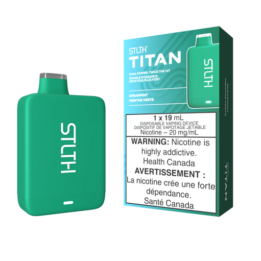 STLTH Titan 10K 10000 Puffs Spearmint 20mg