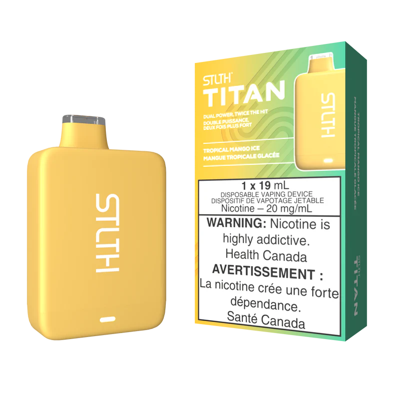 STLTH Titan 10K 10000 Puffs Tropical Mango Ice 20mg