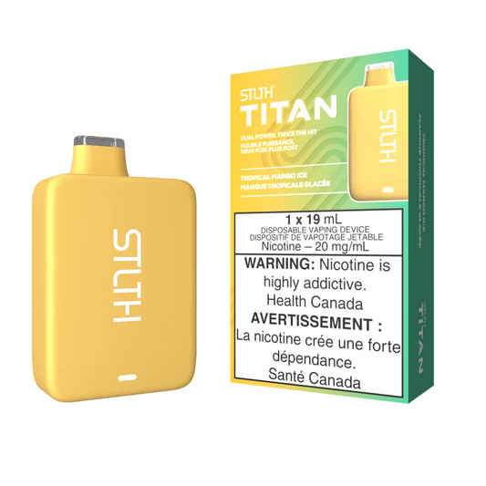 STLTH Titan 10K 10000 Puffs Tropical Mango Ice 20mg