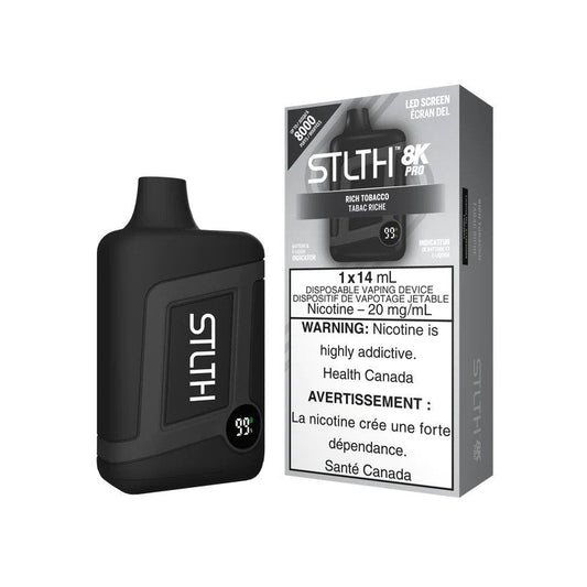 STLTH 8K Pro 8000 Puffs Rich Tobacco 20mg