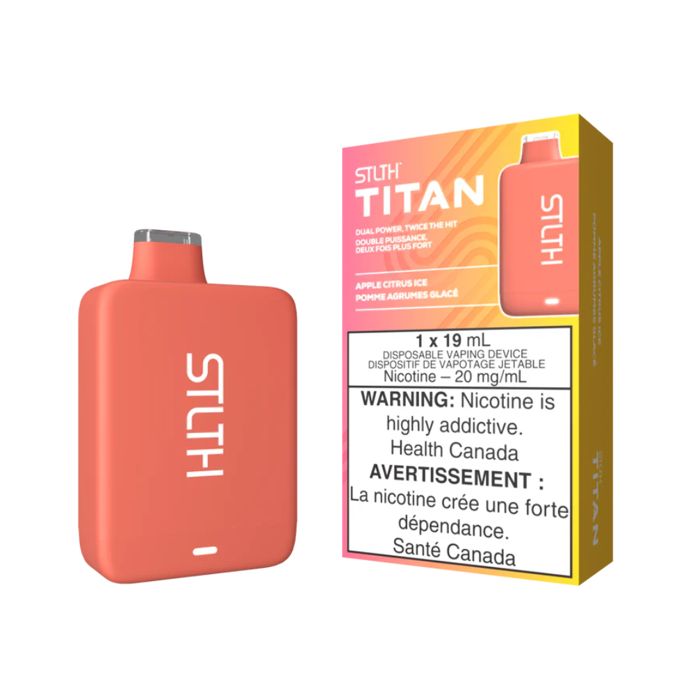 STLTH Titan 10K 10000 Puffs Apple Citrus Ice 20mg