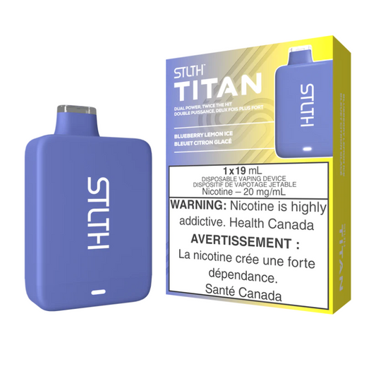STLTH Titan 10K 10000 Puffs Blueberry Lemon Ice 20mg