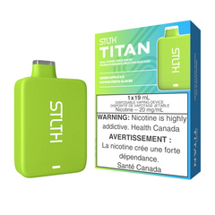 STLTH Titan 10K 10000 Puffs Green Apple Ice 20mg