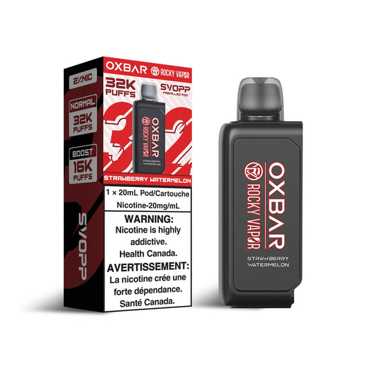Svopp Rocky Vapor Oxbar [Prefilled Pods] 32K - Strawberry Watermelon