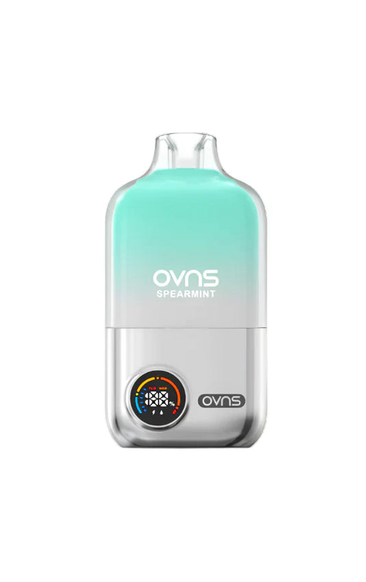 OVNS Mesh 16 X Pod 12000 Puffs - Spearmint (Free battery with this pod)
