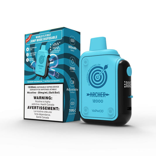 VAPMOD Archer 12000 Blueberry Watermelon 12000 Puffs 20mg