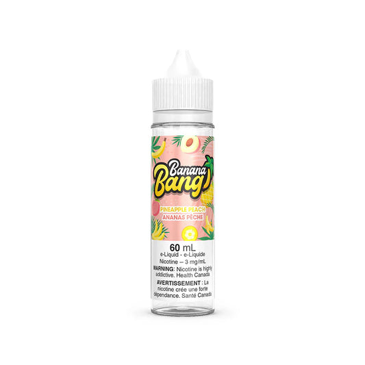 Pineapple Peach By Banana Bang 60 ml Freebase E-Liquid